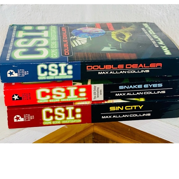 Three CSI Paperback Books Bundle/Lot - Picture 3 of 6